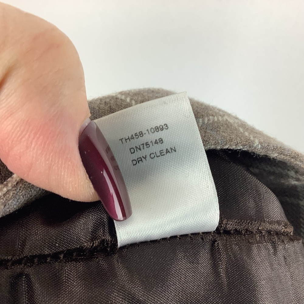 Pendleton Wool Tan Windowpane Trouser Pants - image 5